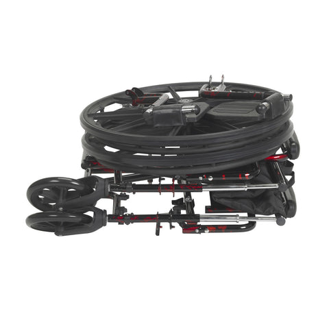 Drive Medical Rebel Lightweight Wheelchair #RTLREB18DDA-SF
