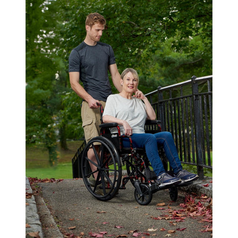 Drive Medical Rebel Lightweight Wheelchair #RTLREB18DDA-SF