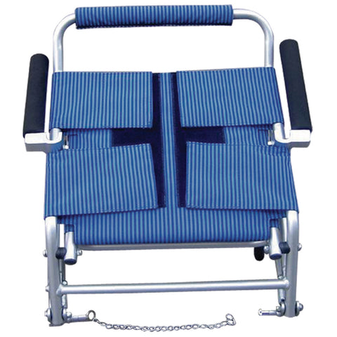 Drive Medical Super Light, Folding Transport Chair with Carry Bag and Flip-Back Arms #SL18