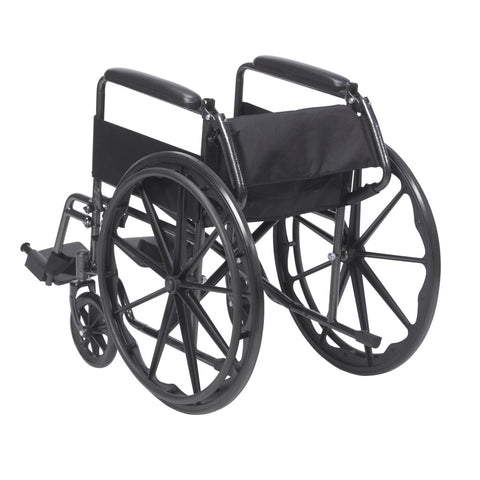 Drive Medical Silver Sport 1 Wheelchair #SSP118FA-SF