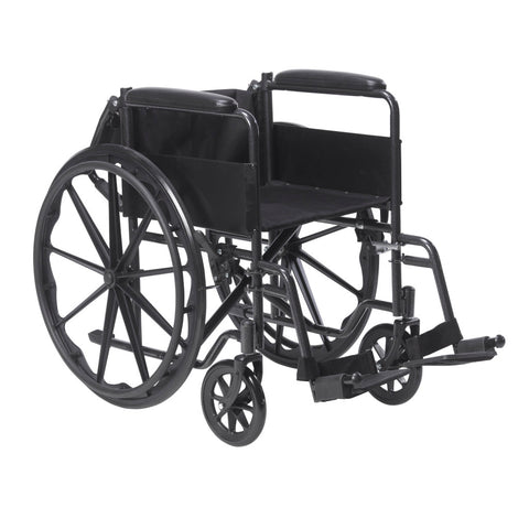 Drive Medical Silver Sport 1 Wheelchair #SSP118FA-SF