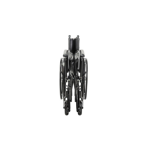 Drive Medical Bariatric Sentra EC Heavy-Duty Wheelchair, Detachable Full Arms, Elevating Leg Rests
