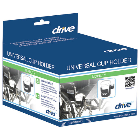 Drive Medical Universal Cup Holder for Walkers & Wheelchairs #STDS1040S