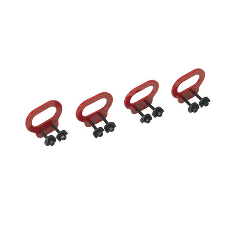 Drive Medical Trotter Mobility Rehab Stroller Bus Transit Tie Downs, 2 Pairs #TR 8029