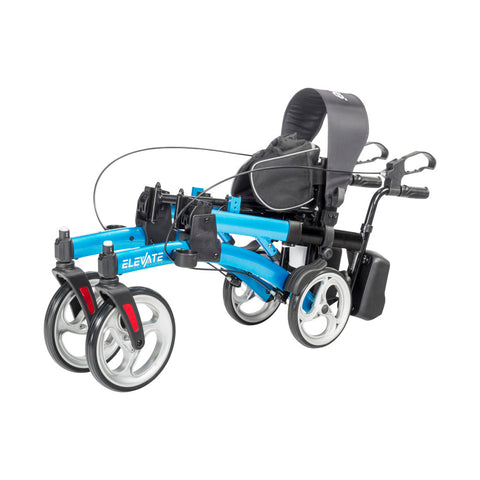 Drive Medical Elevate Upright Walker, #UPWKRGY10 / #UPWKRBL10