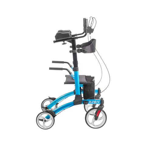 Drive Medical Elevate Upright Walker, #UPWKRGY10 / #UPWKRBL10