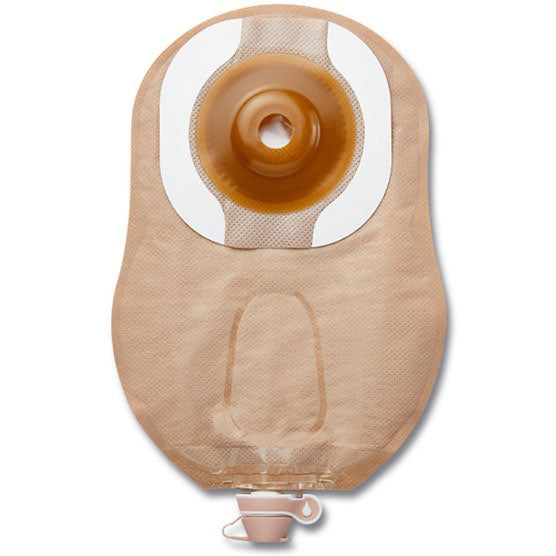Hollister Urostomy Pouch Premier™ 84893 One-Piece System 9 Inch Length Convex, Pre-Cut 7/8 Inch Stoma Drainable