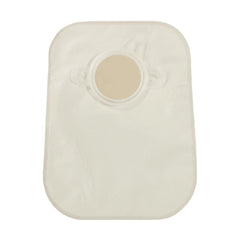 Safe N Simple Ostomy Pouch SNS7608002 One-Piece System 8 Inch Length Flat, Trim to Fit 1/2 to 2-1/2 Inch Stoma Closed End