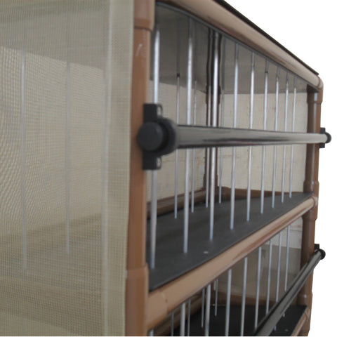 MJM International WoodTone Stack Chart Cart #WT2240