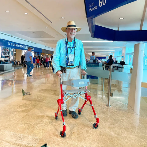 PackGo Foldable Lightweight Rollator Walker #Z35