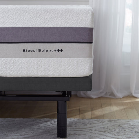 13" Iflip Napa Memory Foam and Latex Mattress with Adjustable Power Base