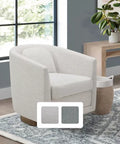 Details by Becki Owens Isla Upholstered Swivel Chair