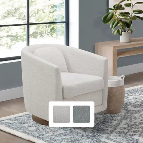 Details by Becki Owens Isla Upholstered Swivel Chair