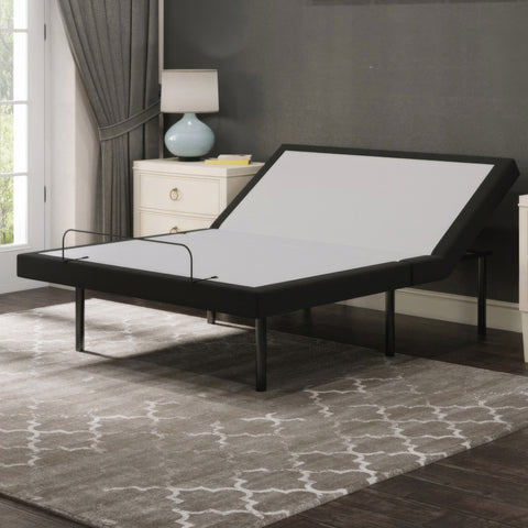 Ghostbed Hybrid 12" Medium-Plush Mattress with Luxury Adjustable Base