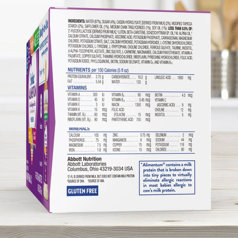 Infant Formula Similac® Alimentum® Unflavored 2 oz. Bottle Liquid Food Allergies #59738