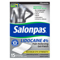 LIDOCAINE 4% Pain Relieving Gel-Patch, 15 Patches