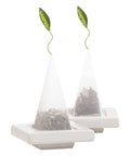 Mariposa Tea Bundle with 20 Pyramid Infusers, 2 Café Cups and 2 Tea Trays