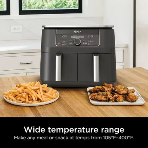 Ninja Foodi 6-In-1, 8 Quart 2-Basket Air Fryer with Dualzone Technology