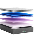 Ghostbed Luxe 13" Memory Foam Mattress with Adjustable Base