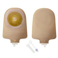 Hollister Urostomy Pouch Premier™ 84998 One-Piece System 9 Inch Length Convex, Pre-Cut 1-1/2 Inch Stoma Drainable