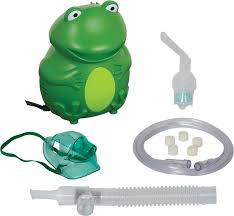 Compressor Nebulizer System Drive™ Roscoe Frog Small Volume Medication Cup Pediatric Aerosol Mask Delivery #50000