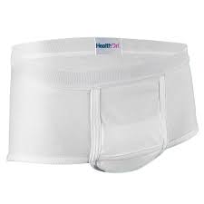 Absorbent Underwear HealthDri™ Pull On Adult Large Male Reusable Moderate Absorbency #BM00L
