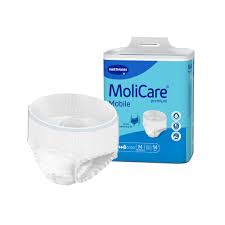 Absorbent Underwear MoliCare® premium Mobile 6D Pull On with Tear Away Seams Adult Medium Unisex Disposable Moderate Absorbency #166014