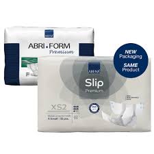 Incontinence Brief Abena® Slip Premium XS2 Adult X-Small Unisex Disposable Heavy Absorbency #1000021280