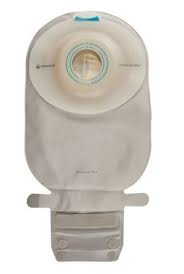 Coloplast Urostomy Pouch SenSura® 16857 Mio Convex One-Piece System 10-1/2 Inch Length, Maxi Deep Convex, Pre-Cut 1-1/4 Inch Stoma Drainable