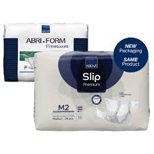 Incontinence Brief Abena® Slip Premium M2 Adult Medium Unisex Disposable Heavy Absorbency #1000021285