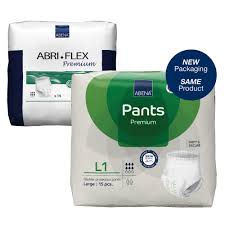 Absorbent Underwear Abri-Flex™ Premium L1 Pull On with Tear Away Seams Adult Large Unisex Disposable Moderate Absorbency #41086
