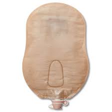 Hollister Urostomy Pouch Premier™ 84897 One-Piece System 9 Inch Length Convex, Pre-Cut 1-3/8 Inch Stoma Drainable