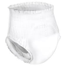 Absorbent Underwear Abena® Pants Pull On with Tear Away Seams Adult Medium Unisex Disposable Moderate Absorbency #1000017173
