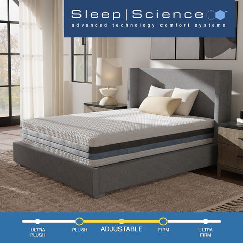 12" Iflip Sonoma Dual Comfort Memory Foam Mattress