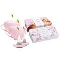 Jardin and Hanami Variety Tea Set with 2 Café Cups and 2 Tea Trays