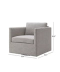 Marlow Fabric Swivel Chair