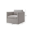 Marlow Fabric Swivel Chair