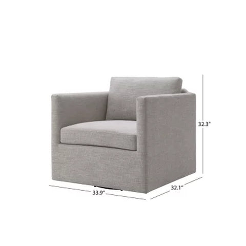 Marlow Fabric Swivel Chair