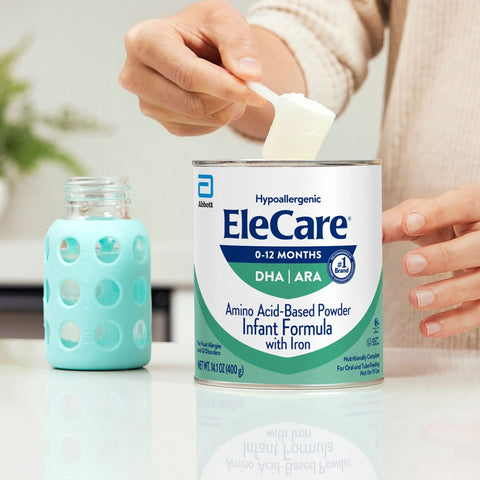 Infant Formula EleCare® Unflavored 14.1 oz. Can Powder Iron Food Allergies #55251