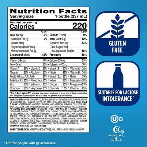 Oral Supplement Ensure® Original Shake Vanilla Flavor Liquid 8 oz. Bottle #57243