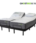 Ghostbed Luxe 13" Memory Foam Mattress with Adjustable Base
