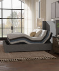 12" Iflip Sonoma Memory Foam Mattress with Adjustable Power Base
