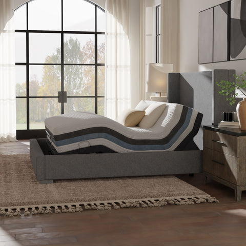 12" Iflip Sonoma Memory Foam Mattress with Adjustable Power Base