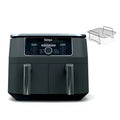Ninja Foodi 6-In-1, 8 Quart 2-Basket Air Fryer with Dualzone Technology