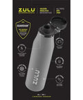 ZULU 26 Oz. Stainless Insulated Water Bottle, 2 Pack, Choose Color