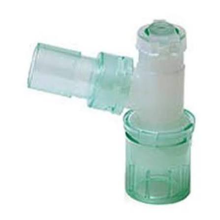 Double Swivel Elbow Connector For Connection to Respiratory Systems #1898000