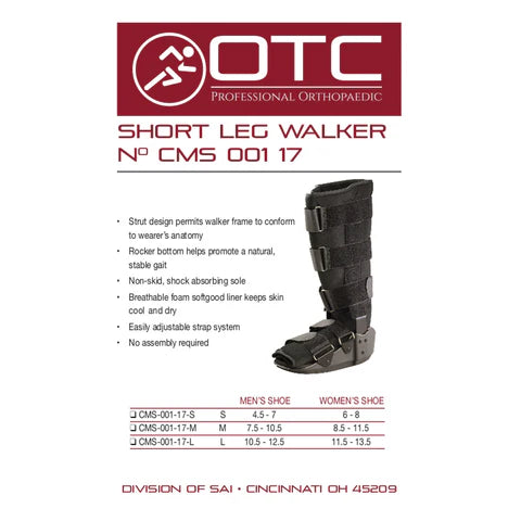 WALKER BOOT TALL STANDARD #CMS-001-17