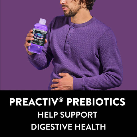 Oral Electrolyte Solution Pedialyte® AdvancedCare™ Plus Iced Grape Flavor 33.8 oz. #66855