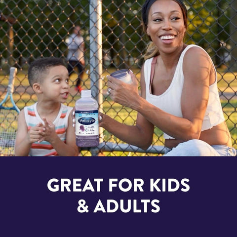 Oral Electrolyte Solution Pedialyte® Classic Grape Flavor 33.8 oz. #00240