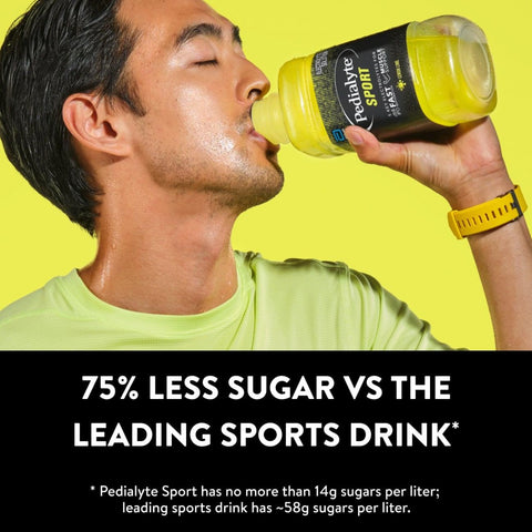 Oral Electrolyte Solution Pedialyte® Sport Lemon-Lime Flavor 33.8 oz. #67838